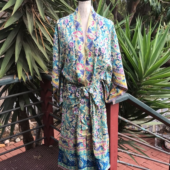 New! Pastel Floral Duster Kimono - Picture 7 of 10